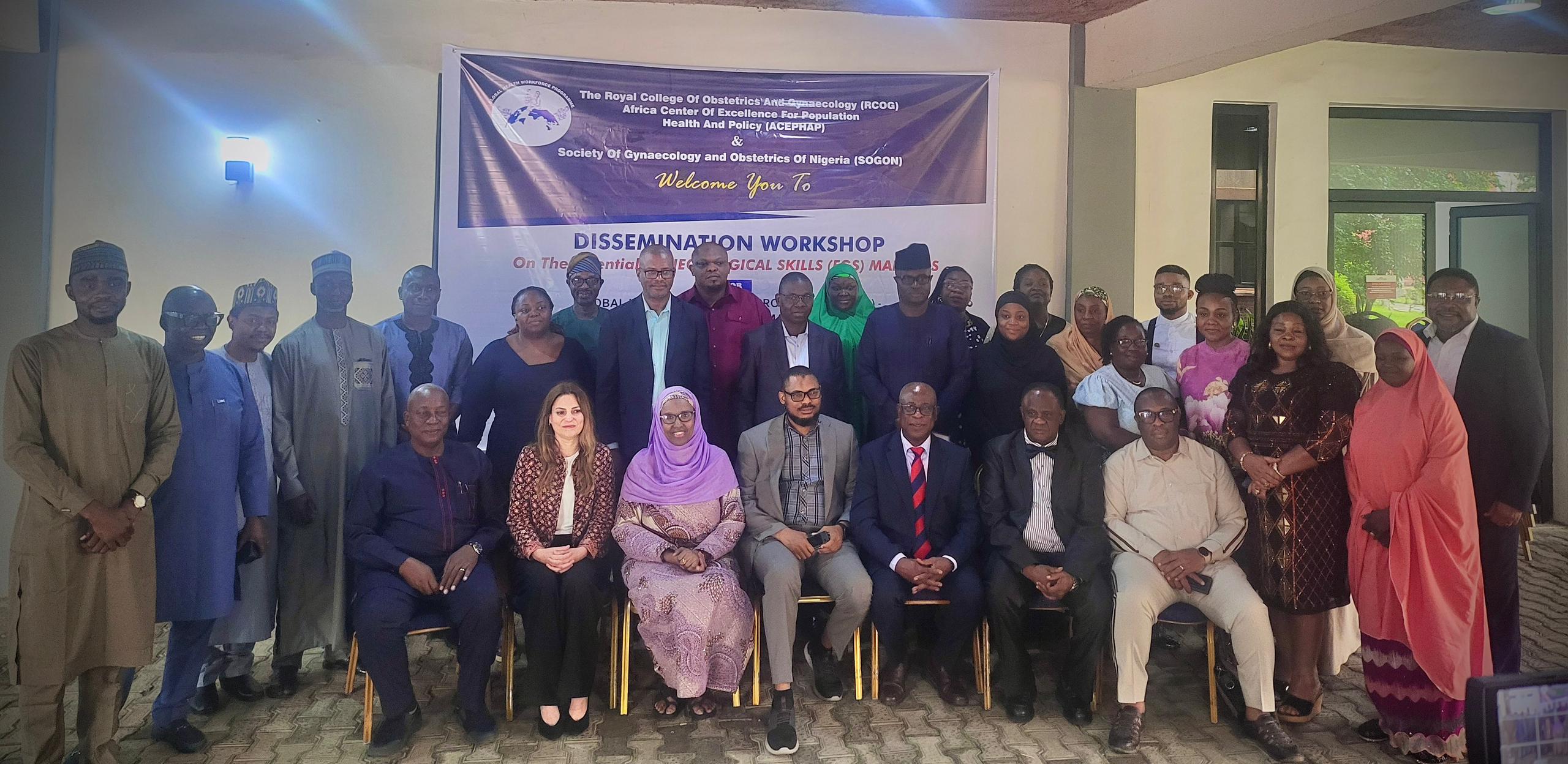 Gynaecological Skills Training: ACEPHAP, RCOG, experts push for National Scale-up