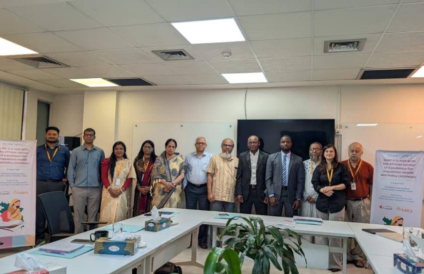 ACEPHAP partners with icddr,b to Advance Early Detection of Postpartum Haemorrhage in Nigeria