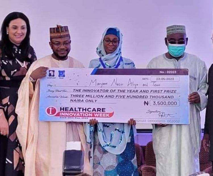 Maryam Aliyu Wins ACEPHAP Maiden Pitch Competition